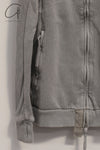 BORIS BIDJAN SABERI Gray Jacket ZIPPER1 FTT00008